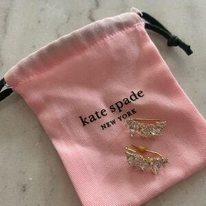 Kate Spade Gold and Crystal Earrings